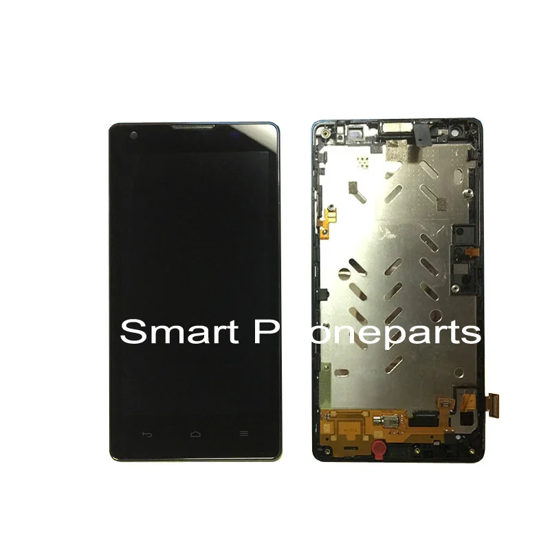 Для huawei Ascend G700 ЖК дисплей Дисплей с Сенсорный экран планшета каркасные|Экраны для
