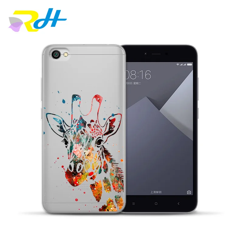 Силиконовый мягкий чехол для Redmi Coque Etui модный милый с животными xiaomi Note 4X 5A 6Pro 7 4 A 5