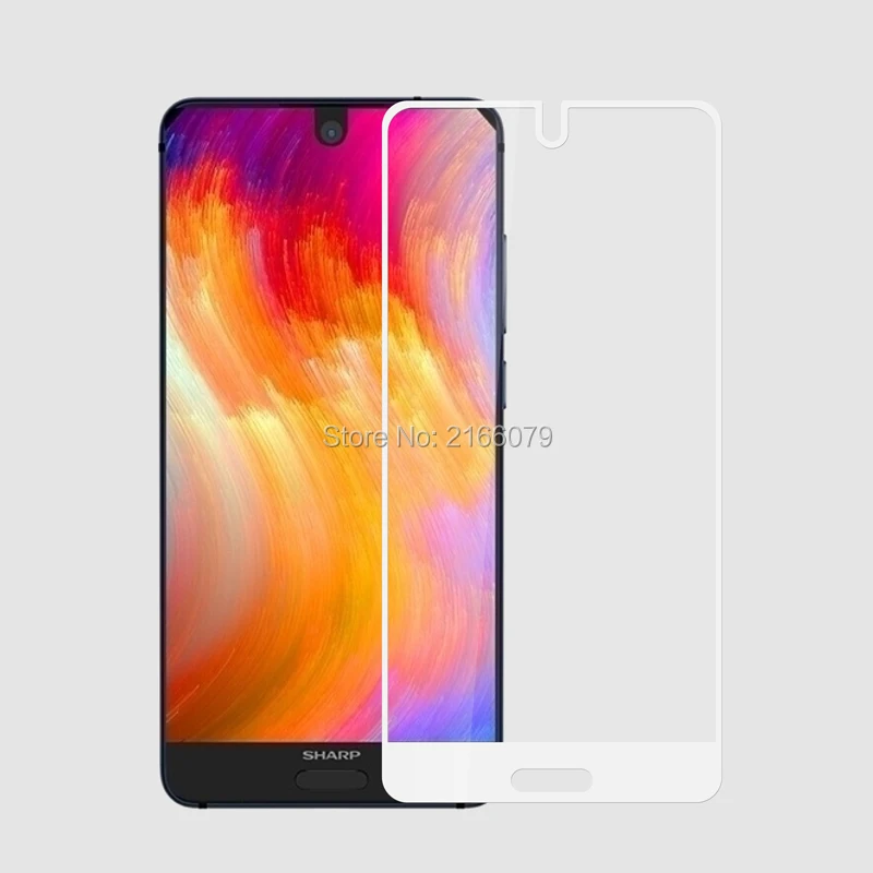 2 шт./лот для Sharp Aquos S2 5 &quotПолное покрытие экрана протектор Закаленное стекло
