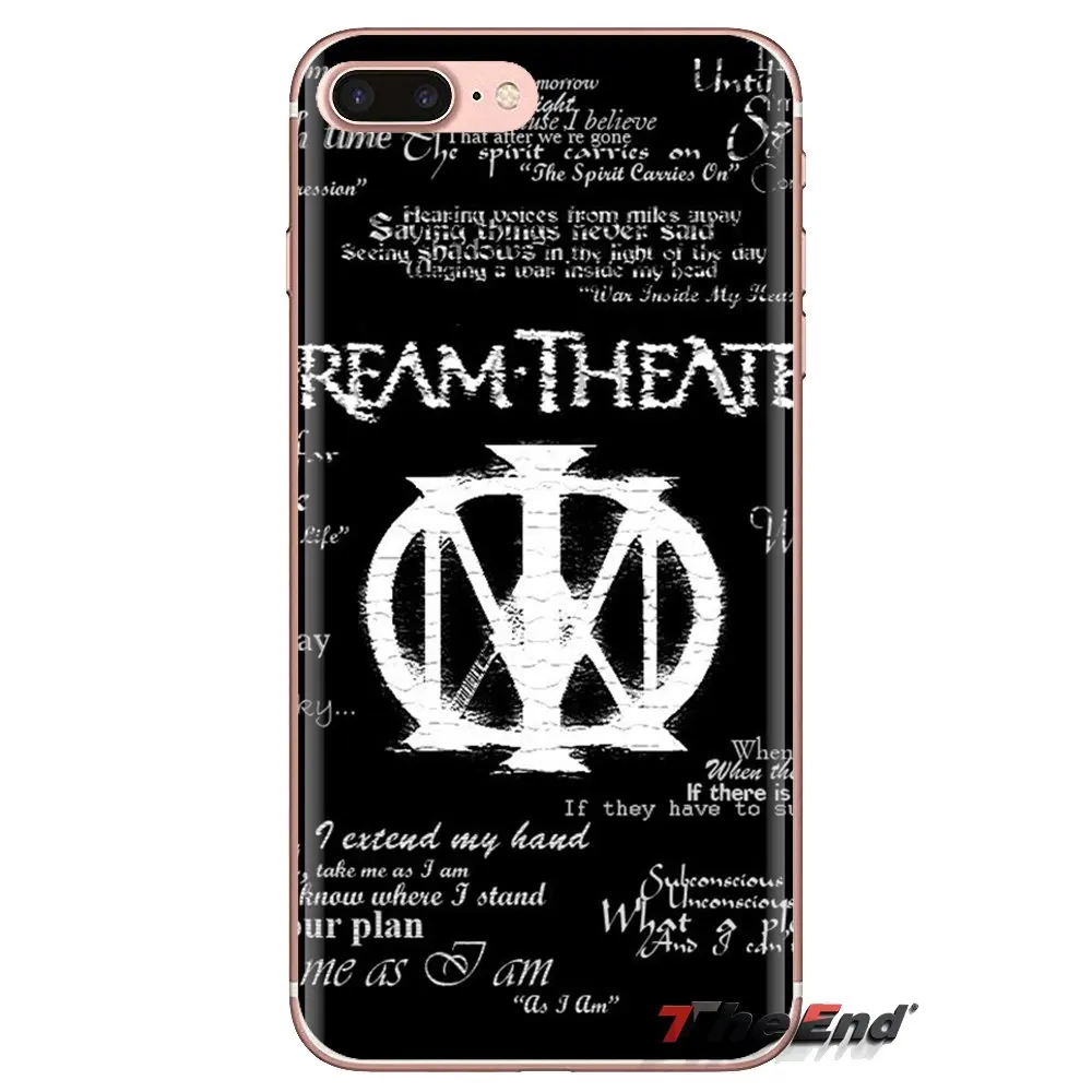 Мягкие прозрачные чехлы для Xiaomi Mi4 Mi5 Mi5S Mi6 Mi A1 A2 5X6X8 9 Lite SE Pro Max Mix 2 3 2S dream theater logo |