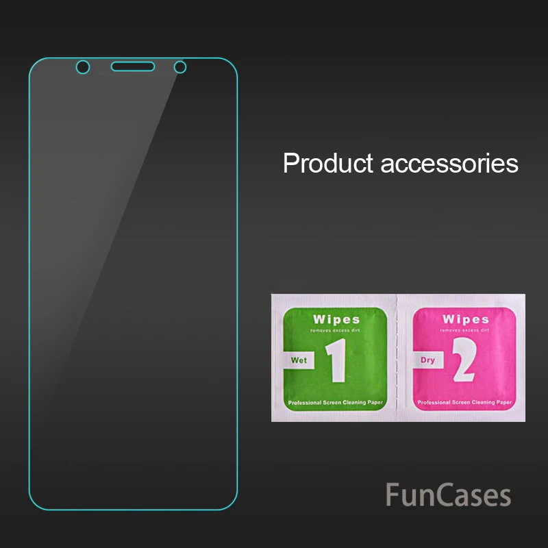 For Huawei Y5 Prime 2018 Tempered Glass Y9 Y6 Screen Protector on Honor 8X 6X 7X 7A 7C Protective | Мобильные телефоны и
