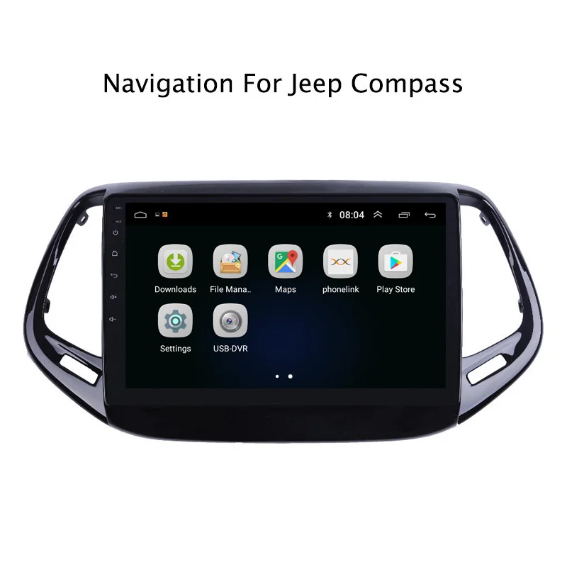 9 &quot2.5D ips Android 8 1 автомобильный DVD gps плеер для Jeep Compass 2017 Автомагнитола стерео