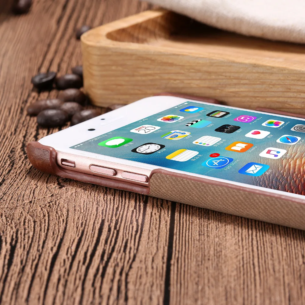 6 S Plus 5 дюймов роскошный джинсовый узор задняя крышка для iPhone 6splus