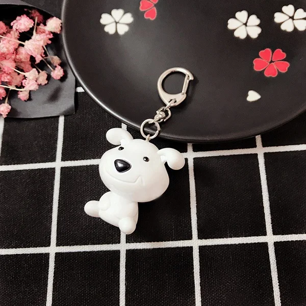 2019 Exotic Cute Silicone Bulldog Dog Key Cover Cap Keychain Women Girls Kids Ring Gift Porte Clef Chain | Украшения и аксессуары