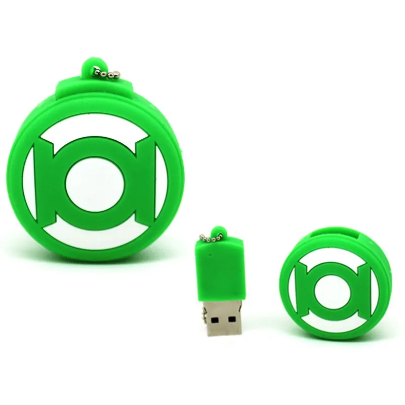 USB флеш накопитель с логотипом/значком супергероя 4 ГБ 8 16 32 карта памяти