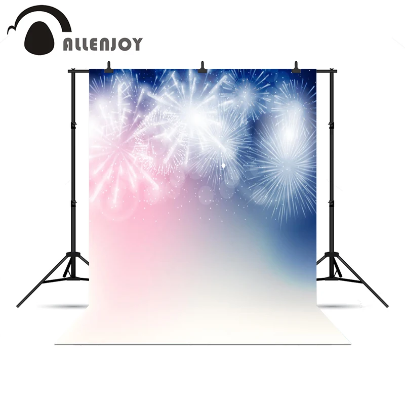 Фон для фотосъемки с изображением фейерверка нового года|backdrop muslin|backdrop framebackdrop