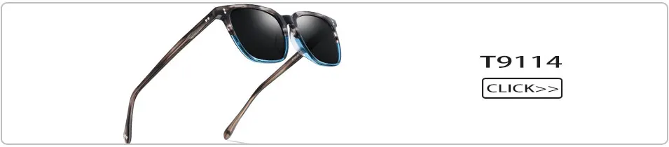 Acetate Eyeglasses Frame Men Square Prescription Glasses New Men's Male Myopia Optical Frames Clear Spectacles Eyewear 9114