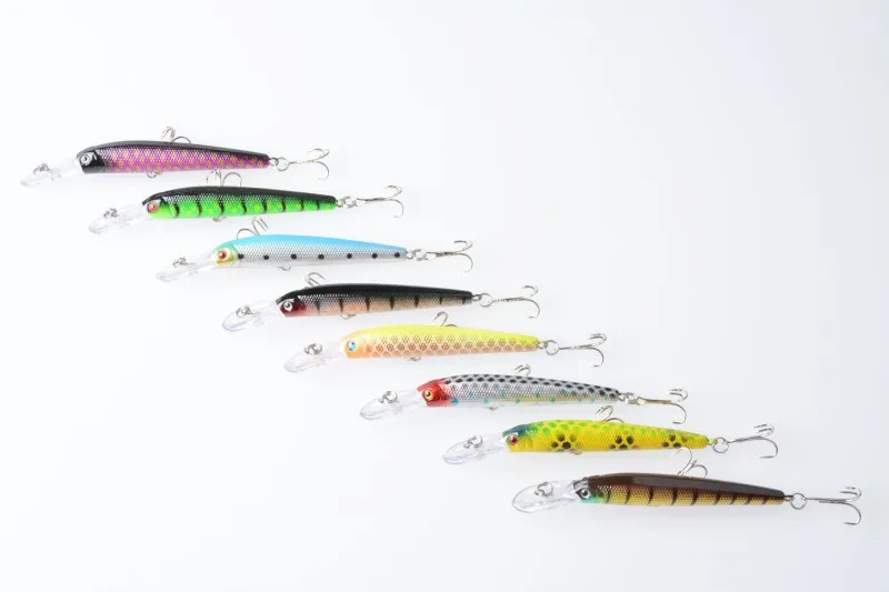 10cm-6.8g-5pcs/lot Promotion Peisca Artificials lure submerged miner bait Minnow artificial bait470 | Спорт и развлечения