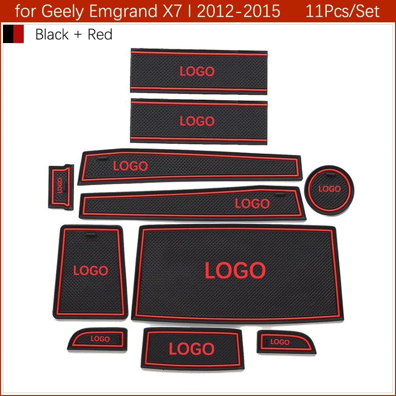 Противоскользящий резиновый коврик для чашки Geely Emgrand 7 EC7 GT GC9 GS X7 Atlas Sport NL3 NL 3