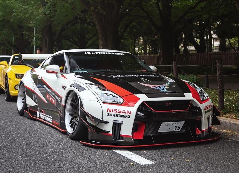Автомобильные аксессуары для Nissan R35 GTR CBA DBA FRP стекловолокно LBV2 стиль полный
