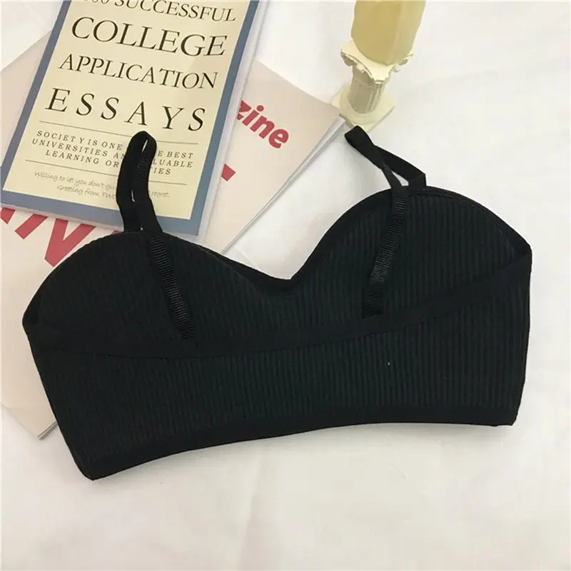 Для женщин бюстгальтеры для простой корейский стиль желтый пикантные летние