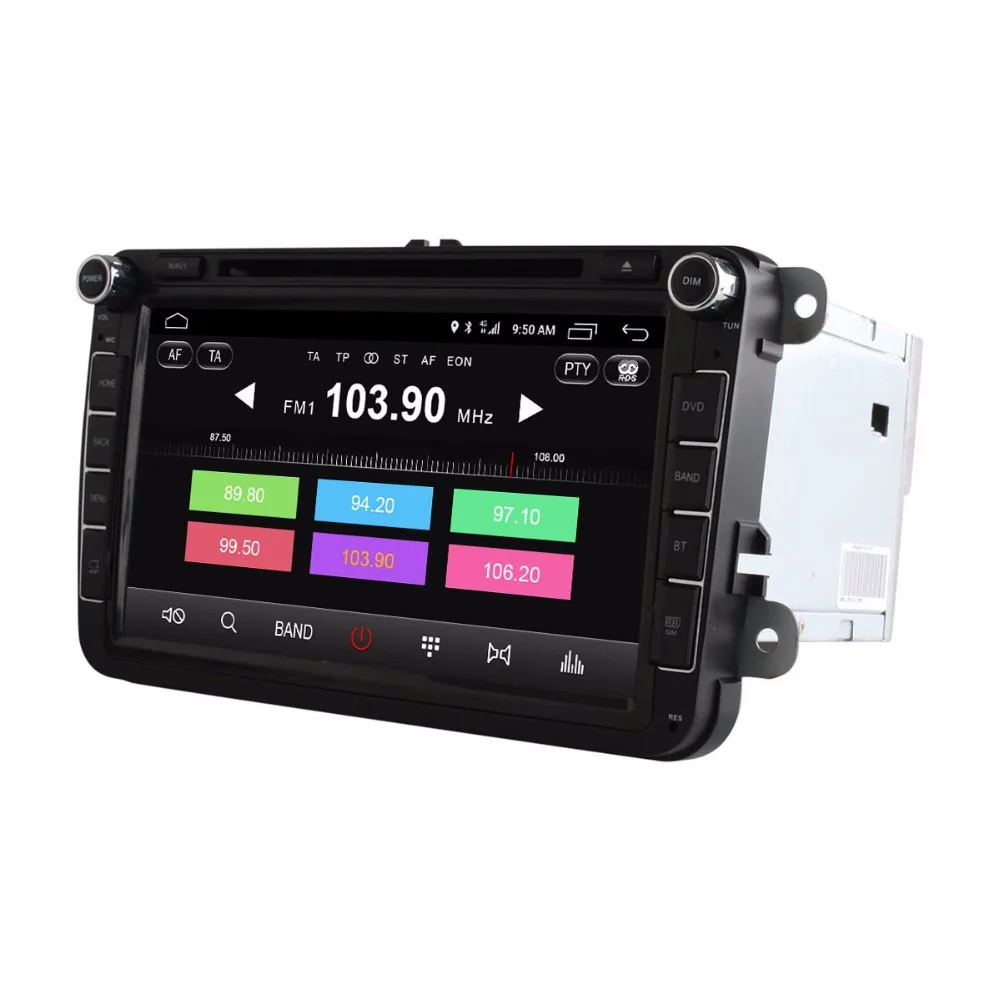 HD Восьмиядерный Android 6,0 2G ram 4G LTE Wifi Автомобильный dvd-плеер для VW Polo Passat B6 CC GOLF Tiguan Jetta Touran Seat Leon gps радио