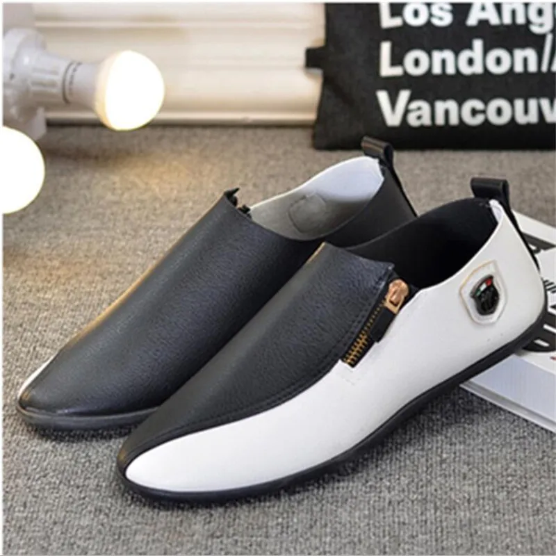 Hot Sale Spring Summer Men Shoes Casual Slip on Fashion Suede Comfortable Breathable Male Flats Driving Loafers 39-44 | Обувь