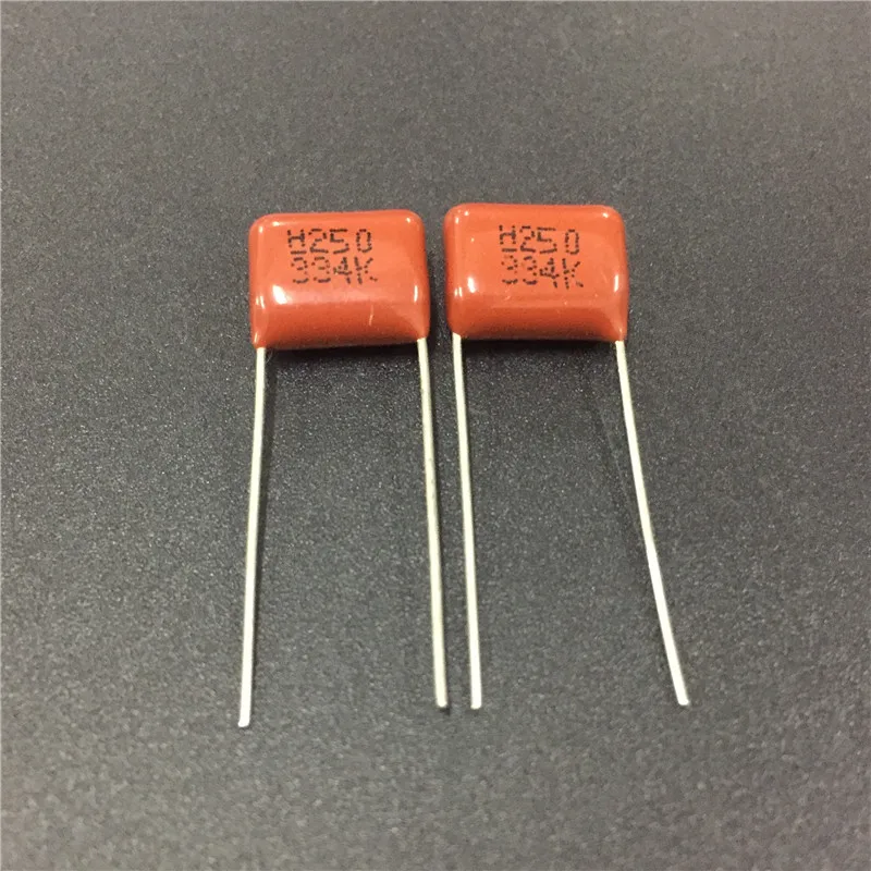 Конденсатор CBB 334 250V 334K 0 33 мкФ 330nF P10 CL21 металлизированный конденсатор из