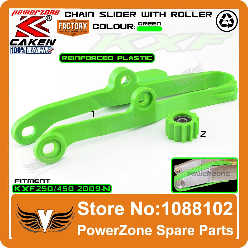 KXF маятниковая цепь направляющая + нижний ролик подходит для KX250F KX450F 09 16 Dirt Bike