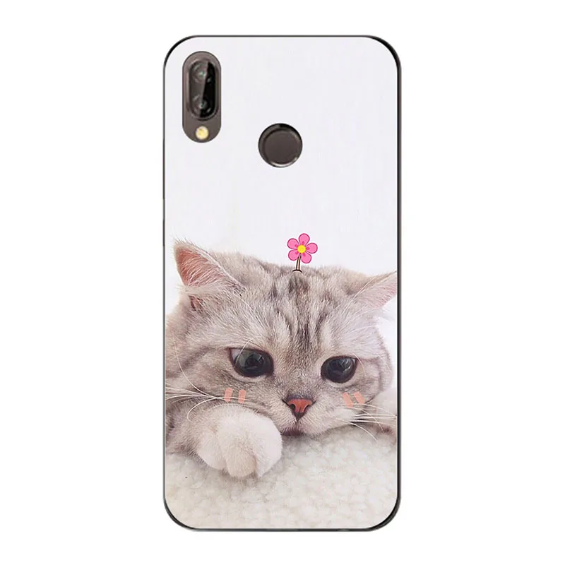 Милое модное платье с цветочным узором чехол для Cubot X19 X 19 5,9" чехол с печатным рисунком мягкий силиконовый чехол для телефона Fundas для Cubot X19 - Цвет: A150