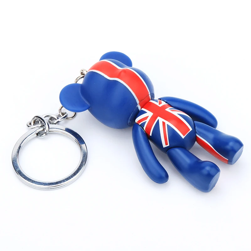 Cartoon Popobe Bear MOMO Keychain Keyring Bomgom Gloomy Vintl Plastic Ornaments Pendant Kids Toys Doll Car Accessories | Автомобили и
