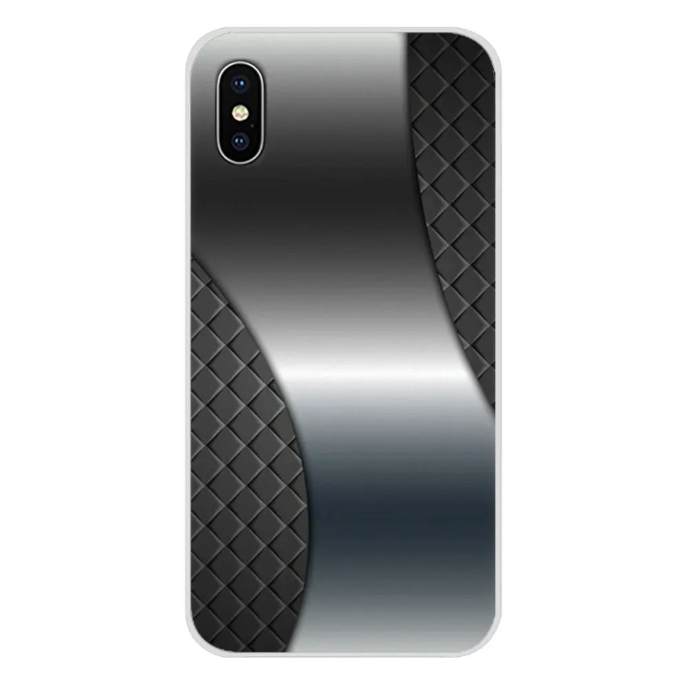 Классные серые металлические цветные аксессуары чехлы для телефонов Apple iPhone X XR XS