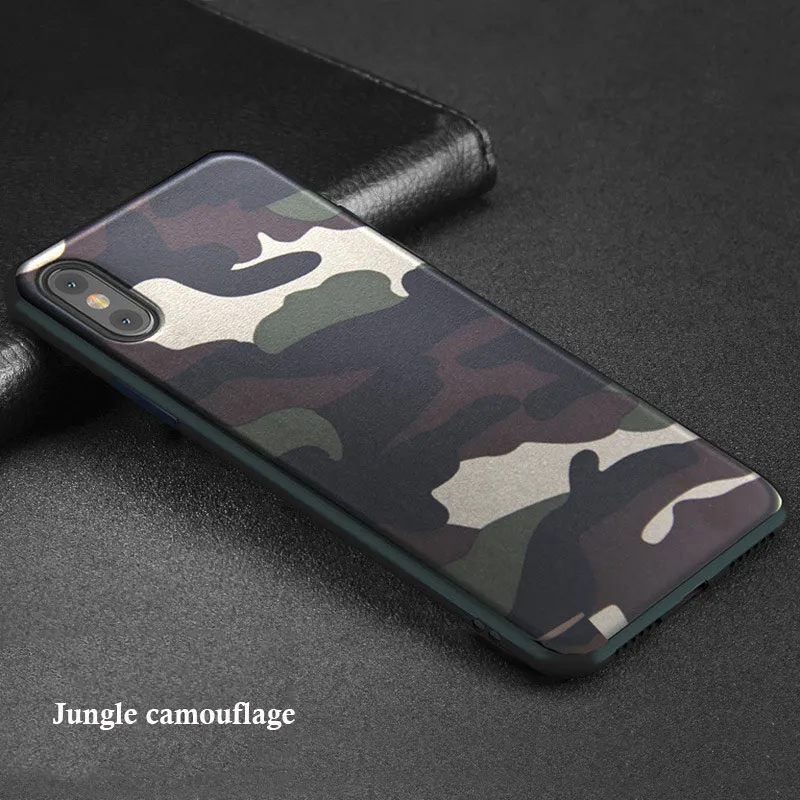 Showkoo ТПУ Мягкий камуфляжная Защитная крышка Desert camouflage Телефон чехол для iPhone 6 6s 7 8 X