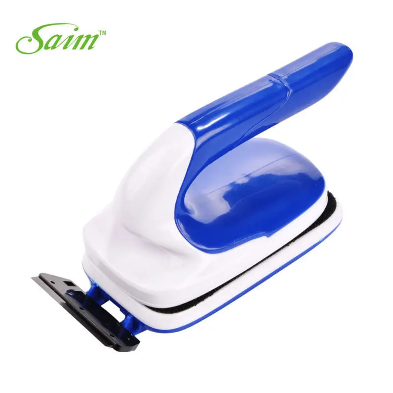 Saim Magnestic щетка для очистки пластика аквариума щетки для очистки стеклянных водорослей скребок очиститель аквариума аквариум плавающая кривая