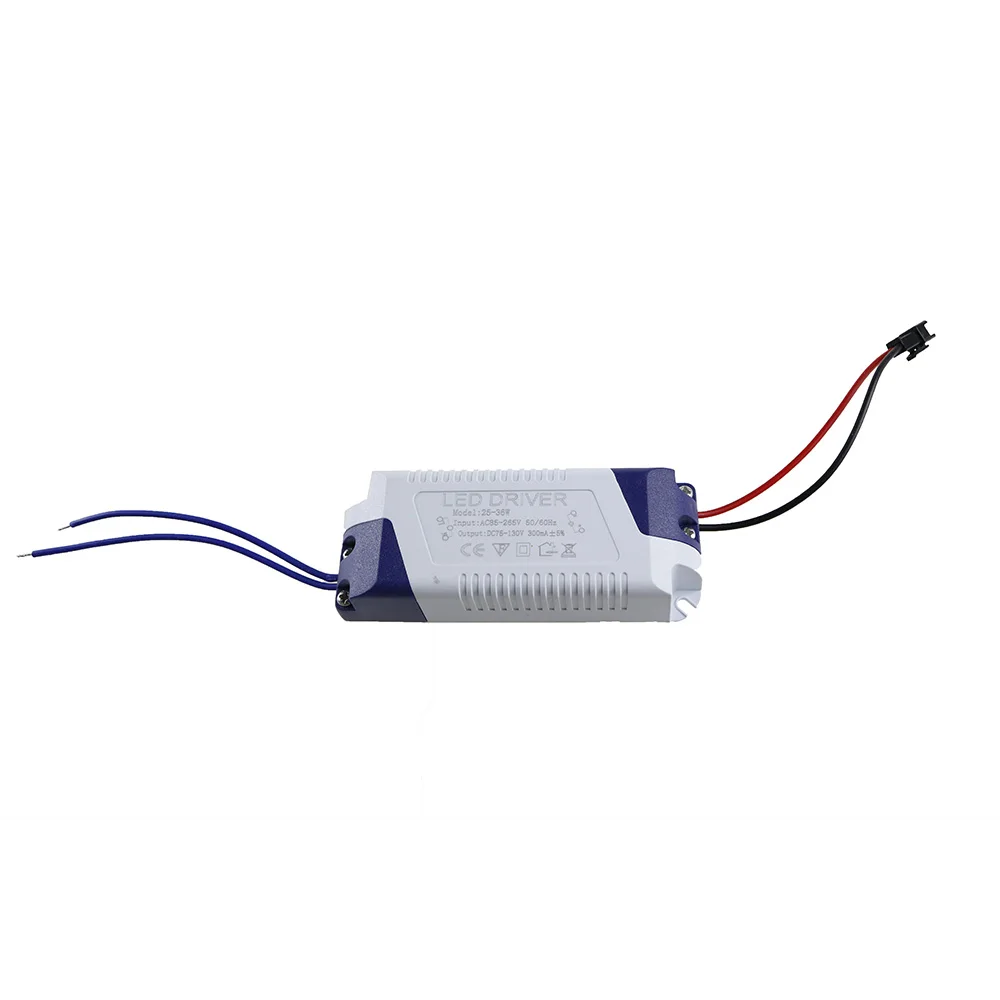 25-36) x1W светодиодный внешний драйвер 300mA DC 75V~ 130V светодиодный драйвер 25 Вт 27 Вт 30 Вт 31 Вт, 35 Вт 36 Вт Питание AC 110V 220V для Светодиодный свет