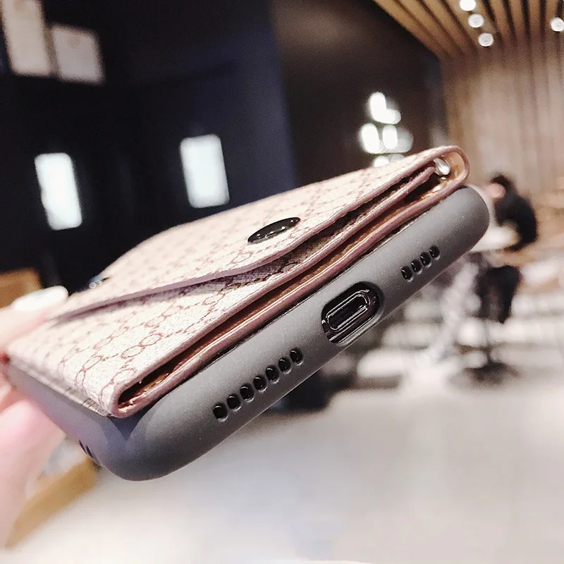 Новый кожаный чехол-бумажник для IPhone X 6 7 8 plus XS MAX XR роскошный чехол iPhone Xs Max Xr |