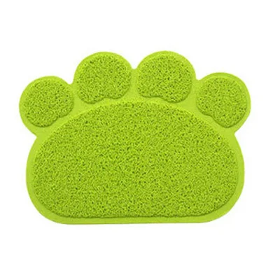 Tender green Подстилка для кошки туалет для домашних животных коврик и ковер ПВХ миска для еды лоток для воды для собак чистые коврики товары для домашних животных, собаки кровати для больших собак - Цвет: Tender green