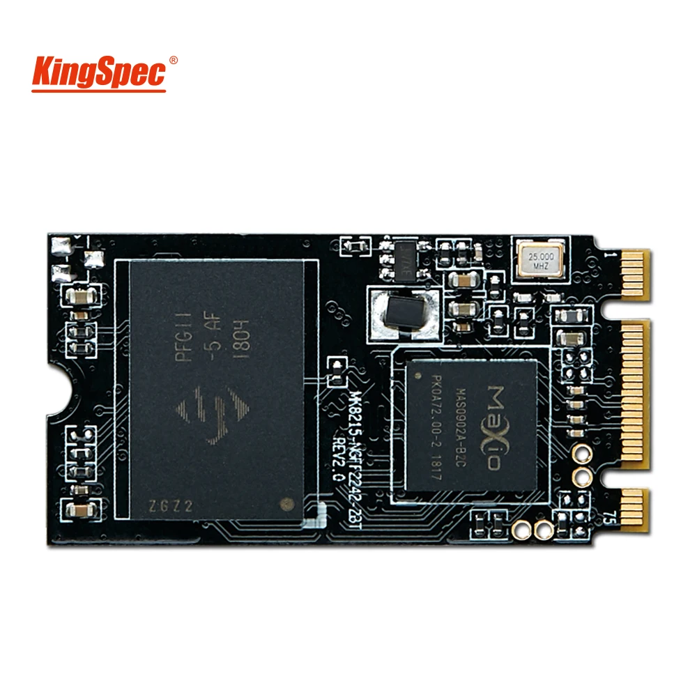 KingSpec 256 ГБ NGFF M.2 SSD модуль 22*42 Внутренний твердотельный накопитель для ноутбука SATA