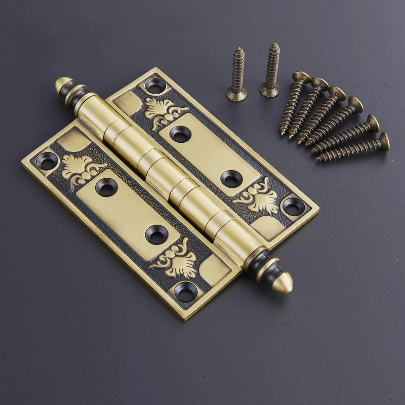 4 дюйма петли деревянные дверные для ворот твердая латунь 5 дюймов немой несущие