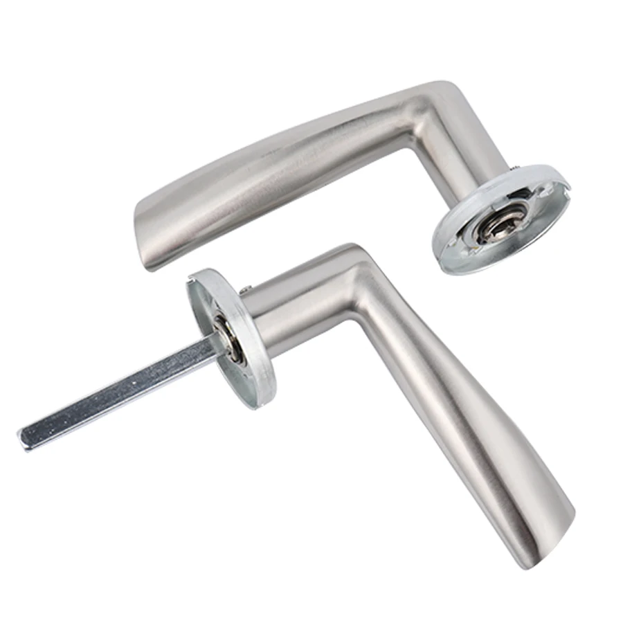 Нержавеющая сталь Дверная ручка интерьер матовый дом в помещении современный