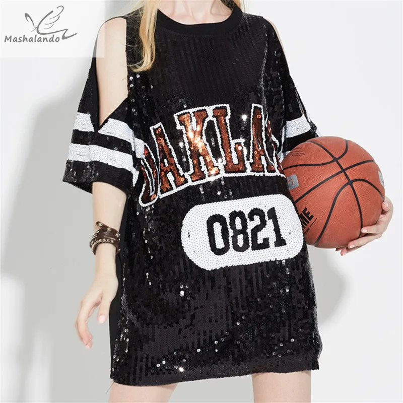 2018 летний женский сценический костюм с открытыми плечами свободная футболка