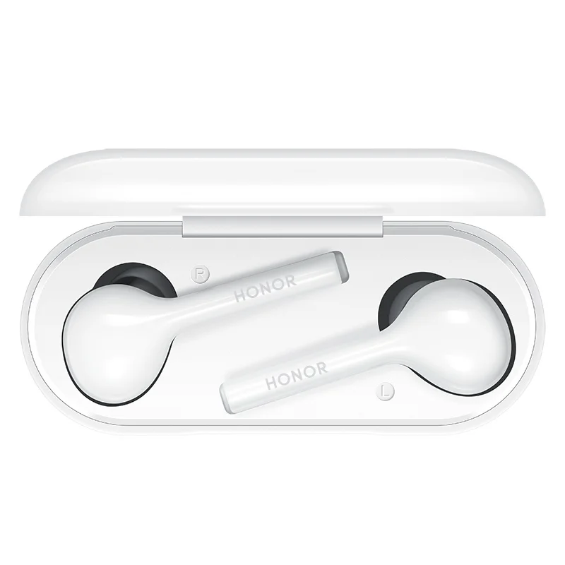 huawei Honor FlyPods Lite, Bluetooth, настоящая Беспроводная стереогарнитура, наушники ENC, автоматическая пауза, управление нажатием, IP54, водонепроницаемые - Цвет: Lily white