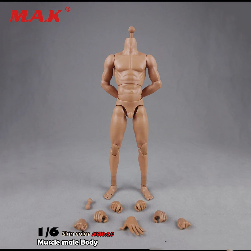 27 см масштаб 1/6 мужская модель тела игрушка высокий мышечный человек BD004 фигурка с