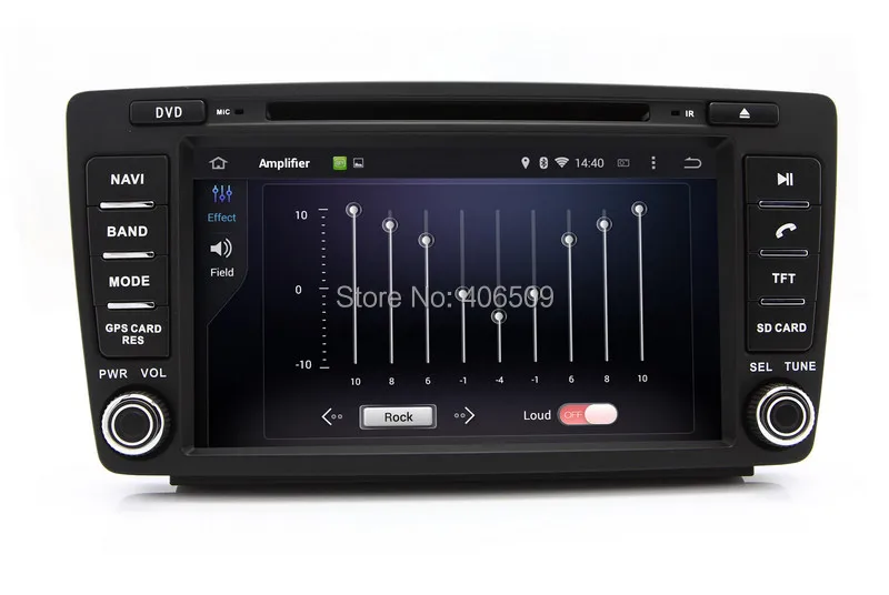 Android 7 1 Автомобильный DVD плеер для Skoda Octavia 2005 2006 2007 2008 с GPS навигацией Радио BT USB AUX WIFI