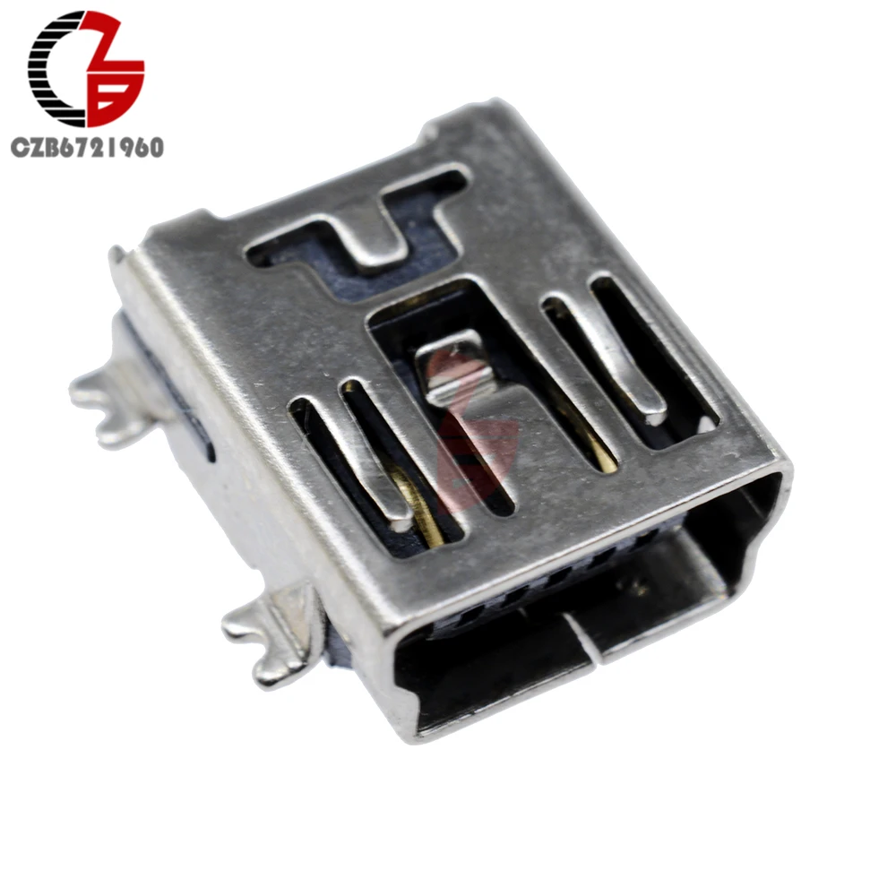 20 шт. Mini USB SMD 5-контактный Женский Разъем B | Обустройство дома
