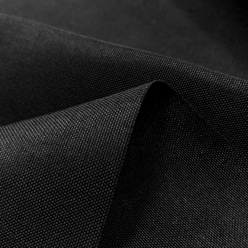 Супер Толстая черная полиуретановая ткань 100*150 см 1000D Cordura Nylon Fabric
