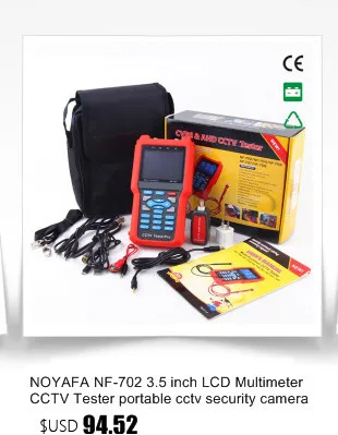 Высокое качество NOYAFA NF-468PT POE тест er проверить RJ11 RJ45 кабель обнаружения PoE определить 802,3 at/af стандартный тест POE