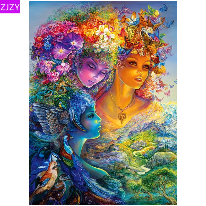 

5D Diy алмазная живопись Новые поступления Европа и Америка мечтательная красота фотостразы домашние украшения