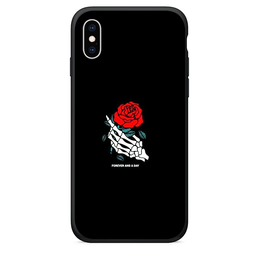 Мягкие цветные чехлы из ТПУ для iphone xs простой силиконовый чехол с принтом max capas 7 |