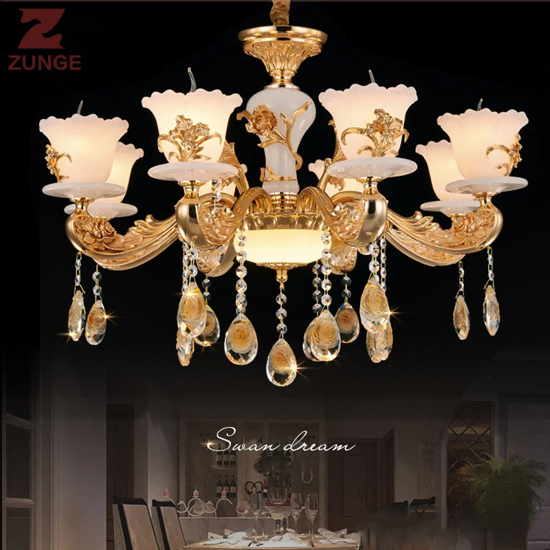 Modern LED luxury Crystal Chandelier Lights Z223 in the Living Room large lighting fixtures lampadari lustres | Лампы и освещение
