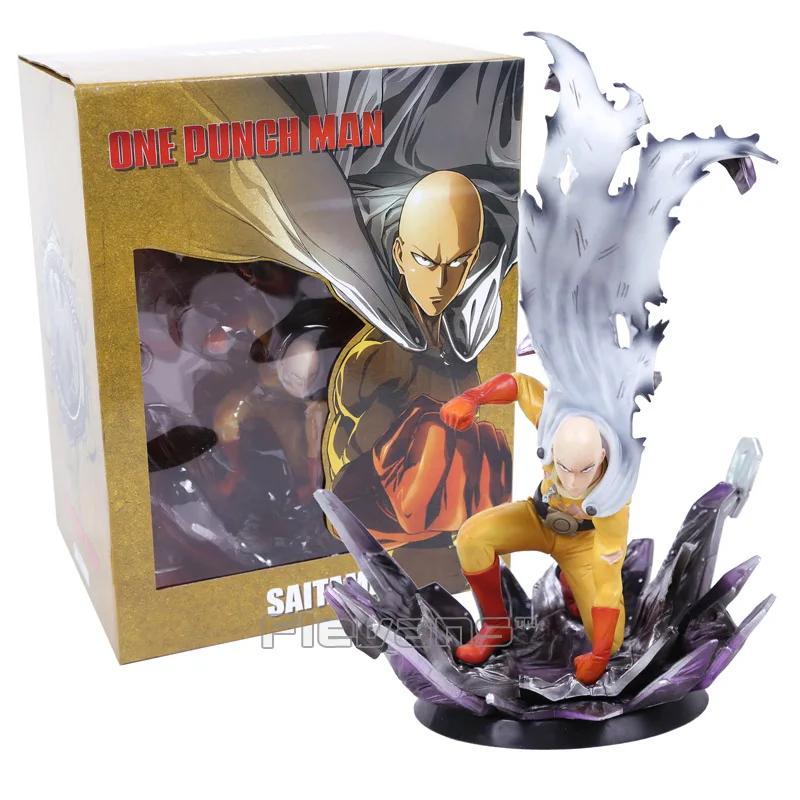 Аниме ONE PUNCH MAN Saitama ПВХ фигурка Коллекционная модель игрушки|Игровые фигурки и