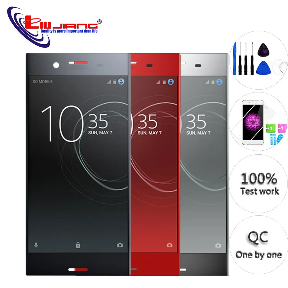 Оригинальный дисплей 5 дюйма для SONY Xperia XZP ЖК с сенсорным экраном и дигитайзером в