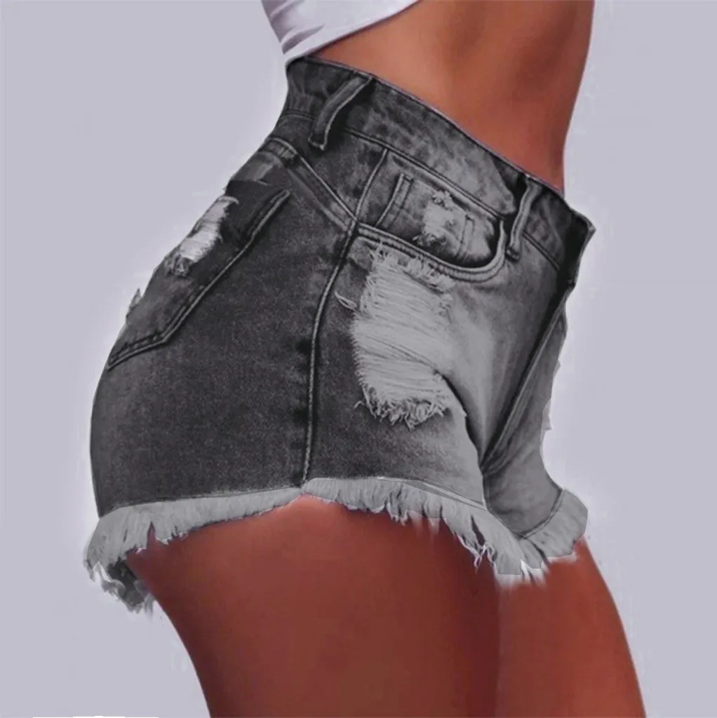 womens shorts summer jeans shorts women sport Women's Summer Denim Shorts Women's Pleated Denim Shorts High Waisted Shorts