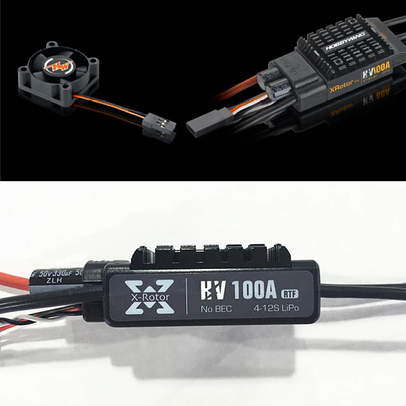 1 шт. HOBBYWING xrotor серии 100A HV электронный регулятор скорости для мультикоптеров XRotor-100A-HV