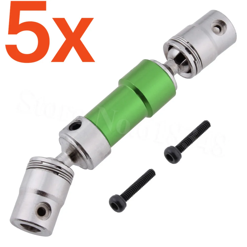 

5PCS Metal Front Center Drive Shaft for 1/12 Scale Feiyue FY03 Desert Eagle FY01 FY03 FY04 FY05 RC Car Replacement Spare Parts