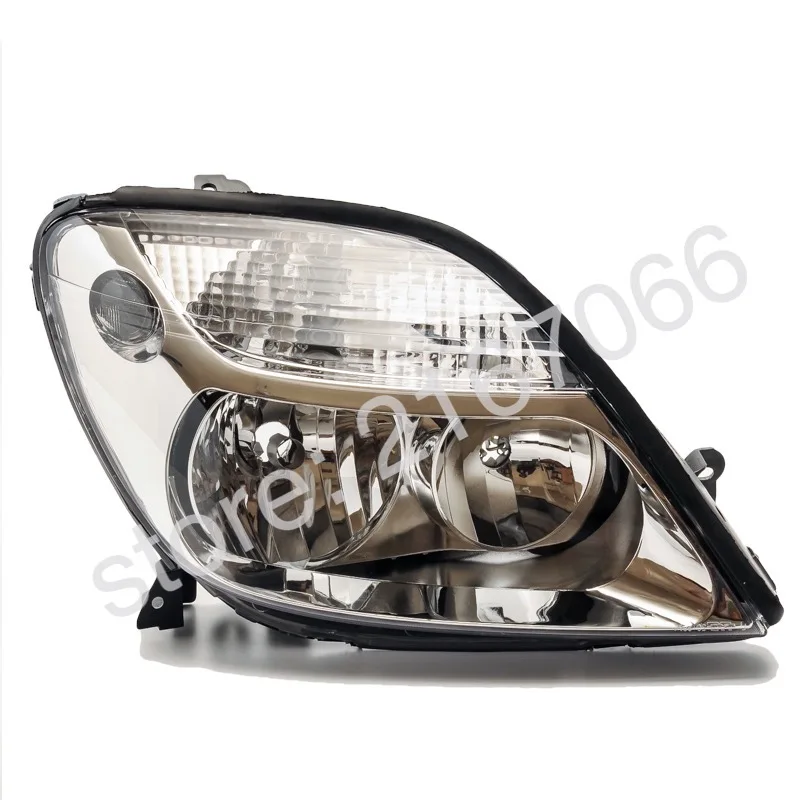 

Headlight Right for RENAULT MEGANE SCENIC (1) 1999 2000 2001 2002 Passenger Side - white chrome, leveling
