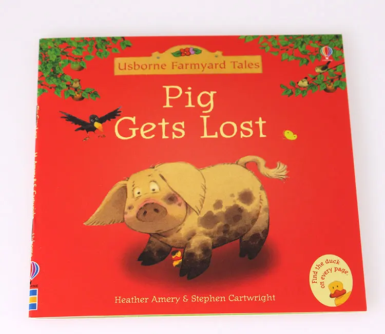 5 Книг 15x15 см Usborne Лучшие книги с картинками для детей Детская известная история английская сказочная серия фермерская история Детская английская книга