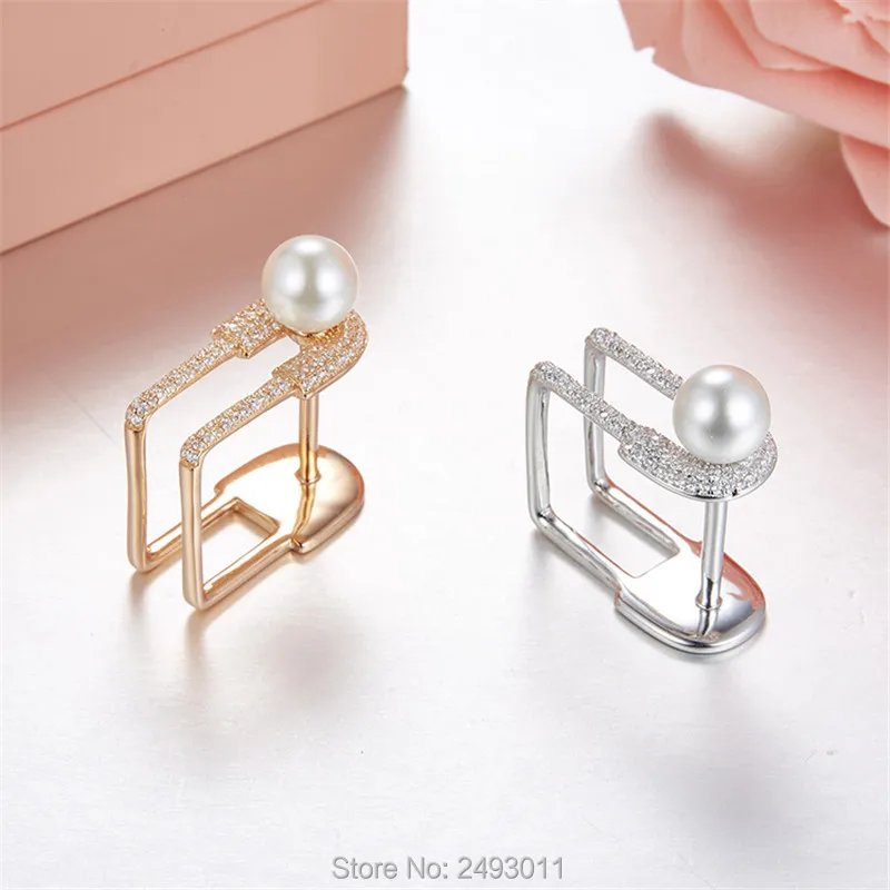 Новый 925 стерлингового серебра партия ювелирных изделий AAA циркония pin Кольца