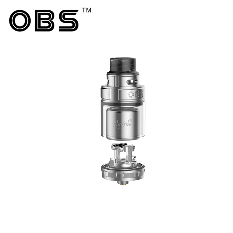 Оригинальный OBS двигатель 2 RTA 5 мл емкость бака двойная катушка 26 мм Диаметр