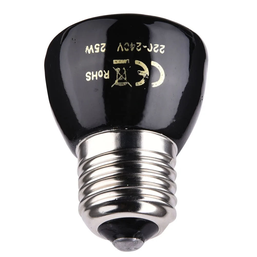 Керамическая лампа E27 для обогрева животных дальнего инфракрасного цвета 20 Вт 50 75